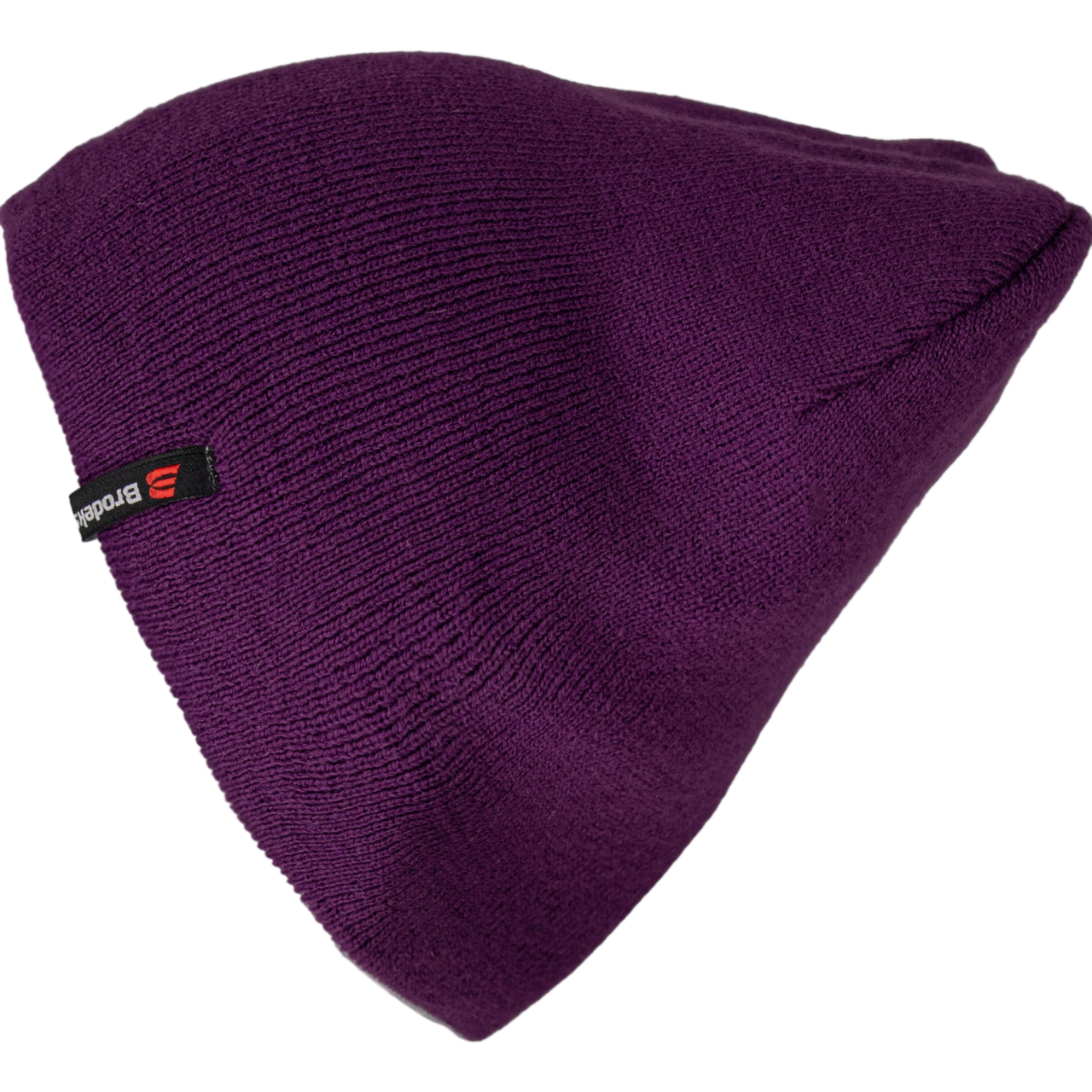 Шапка Brodeks Light Bicolor, фиолетовый/серый