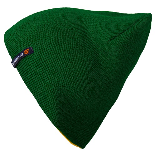 Шапка Brodeks Light Bicolor, зеленый/желтый