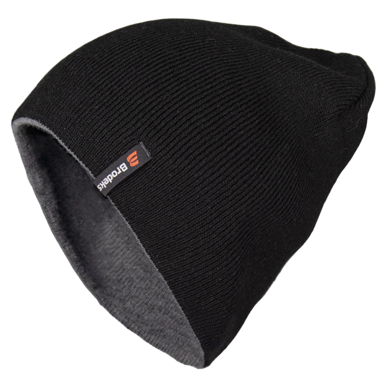 Шапка Brodeks Regular Fleece Lining, т. серый