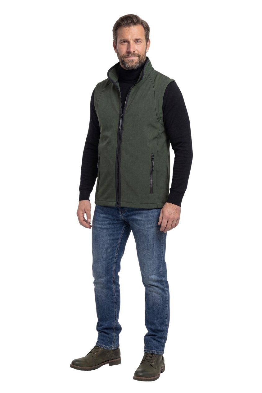 Жилет Эксперт софтшелл хаки