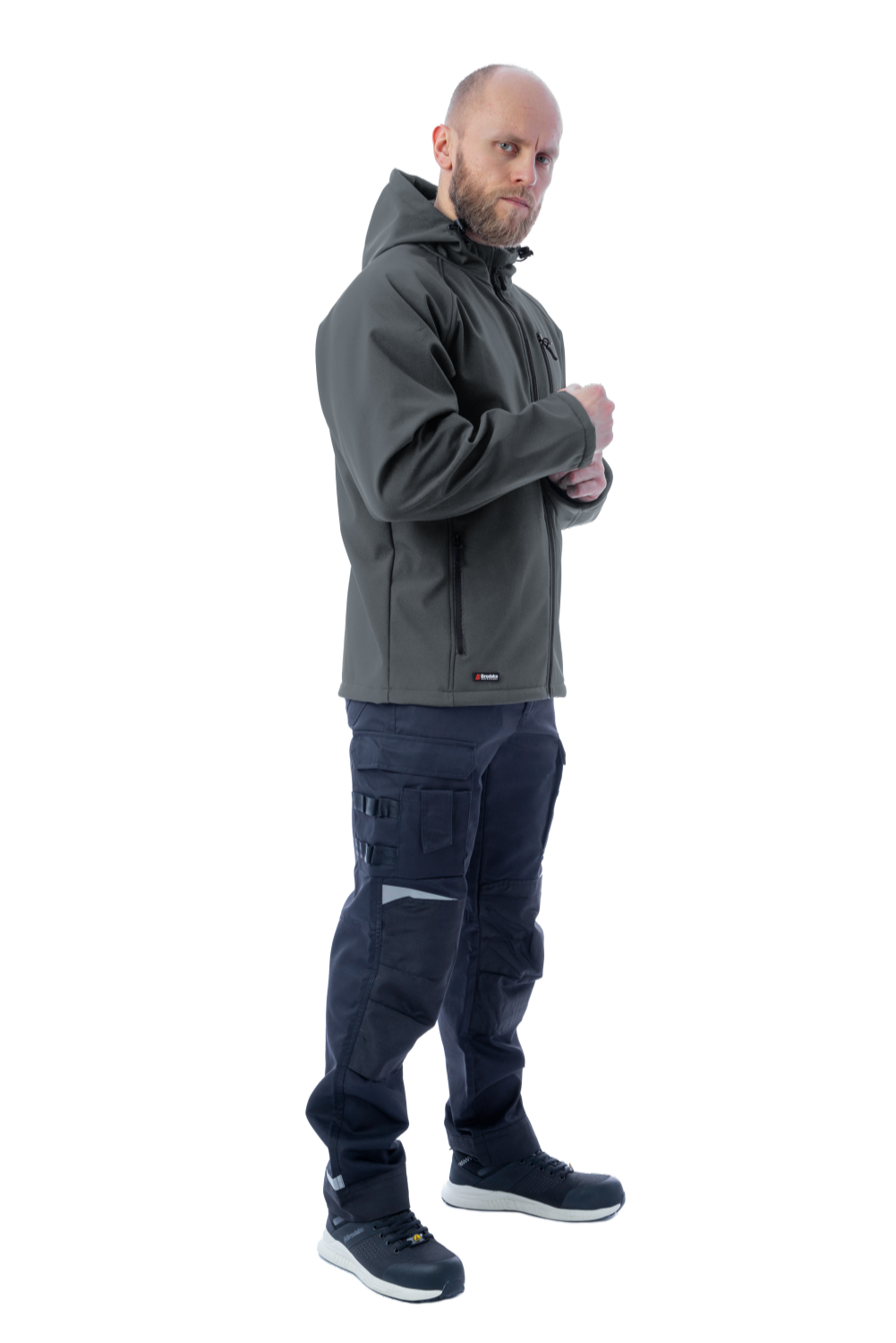 Куртка Brodeks KS 232 софтшелл, серый