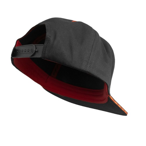 Бейсболка Brodeks KM 131, черный/красный