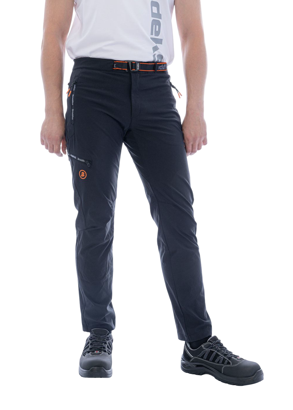 Брюки Brodeks URBAN KS 316 Slim-fit Stretch, черный