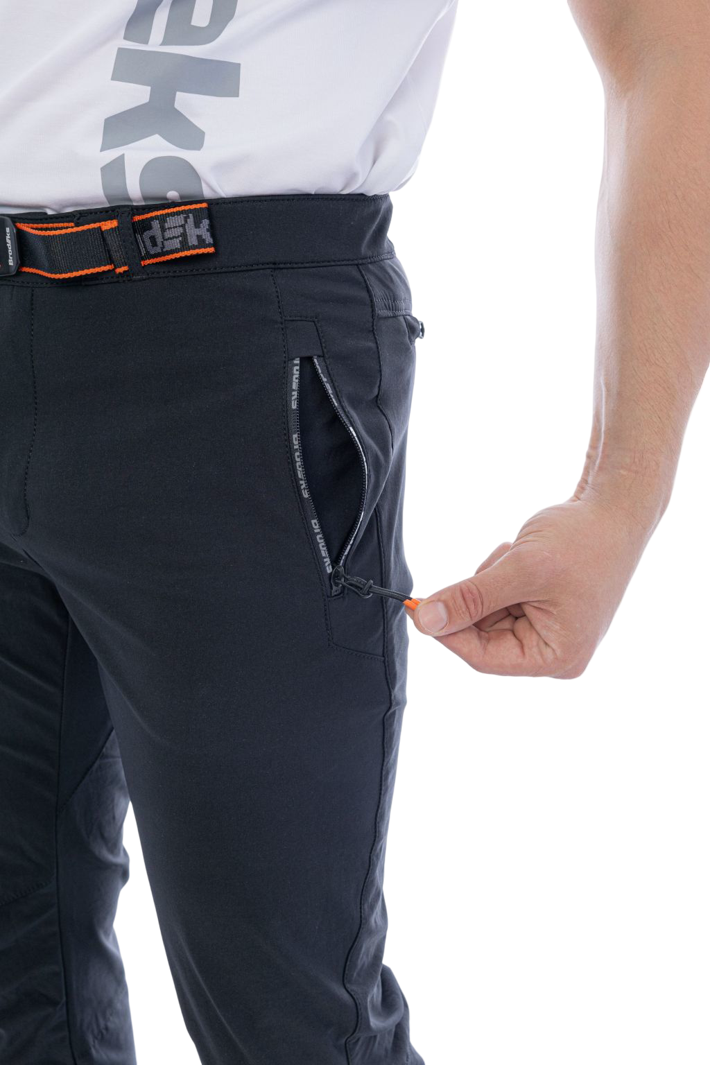 Брюки Brodeks URBAN KS 316 Slim-fit Stretch, черный