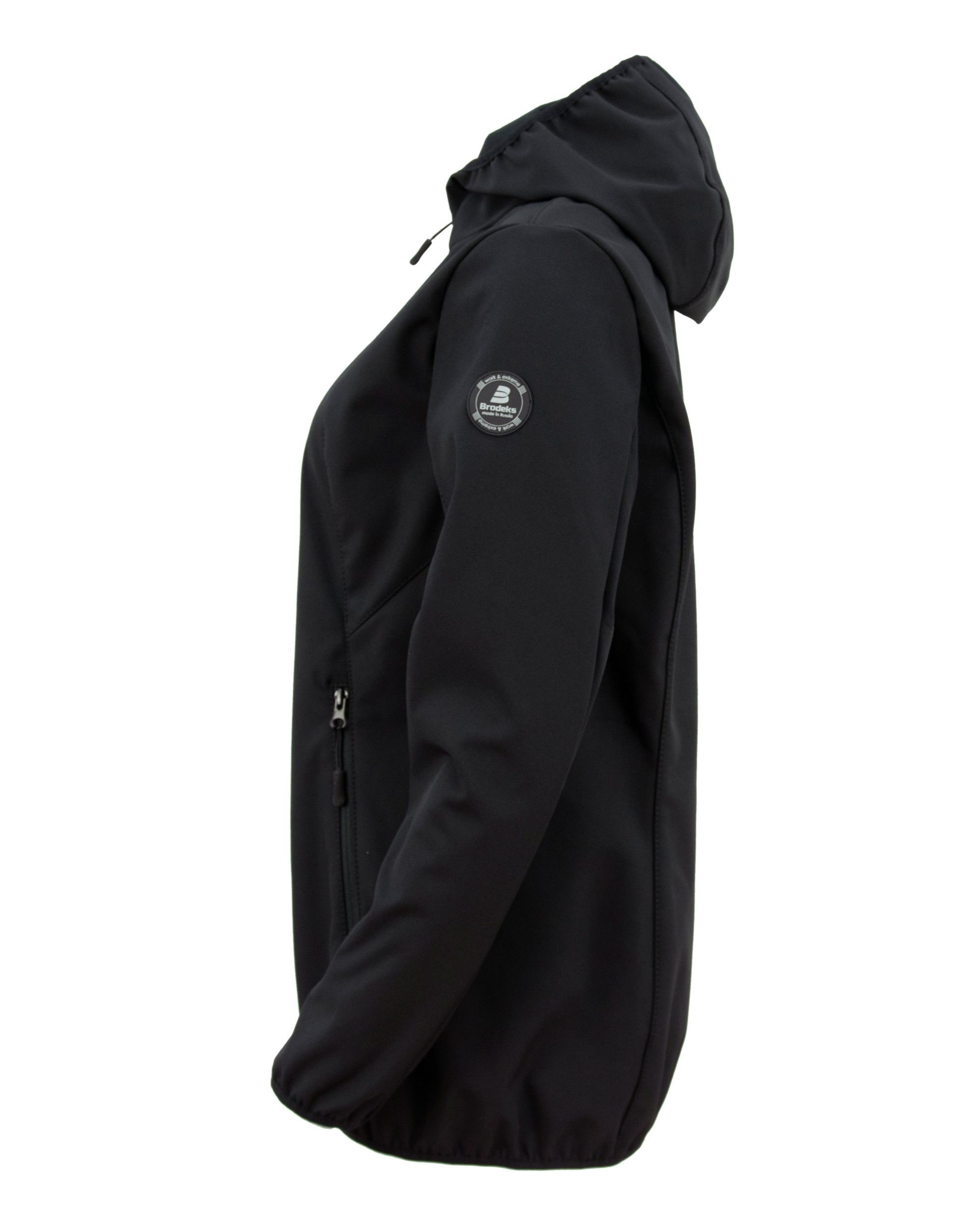 Куртка Brodeks KS 248 софтшелл, черный