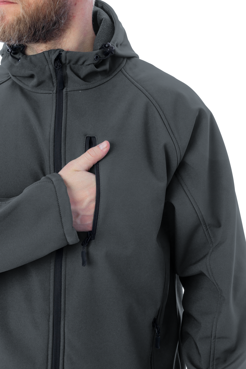 Куртка Brodeks KS 232 софтшелл, серый