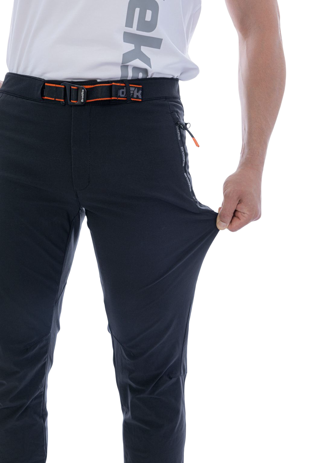 Брюки Brodeks URBAN KS 316 Slim-fit Stretch, черный