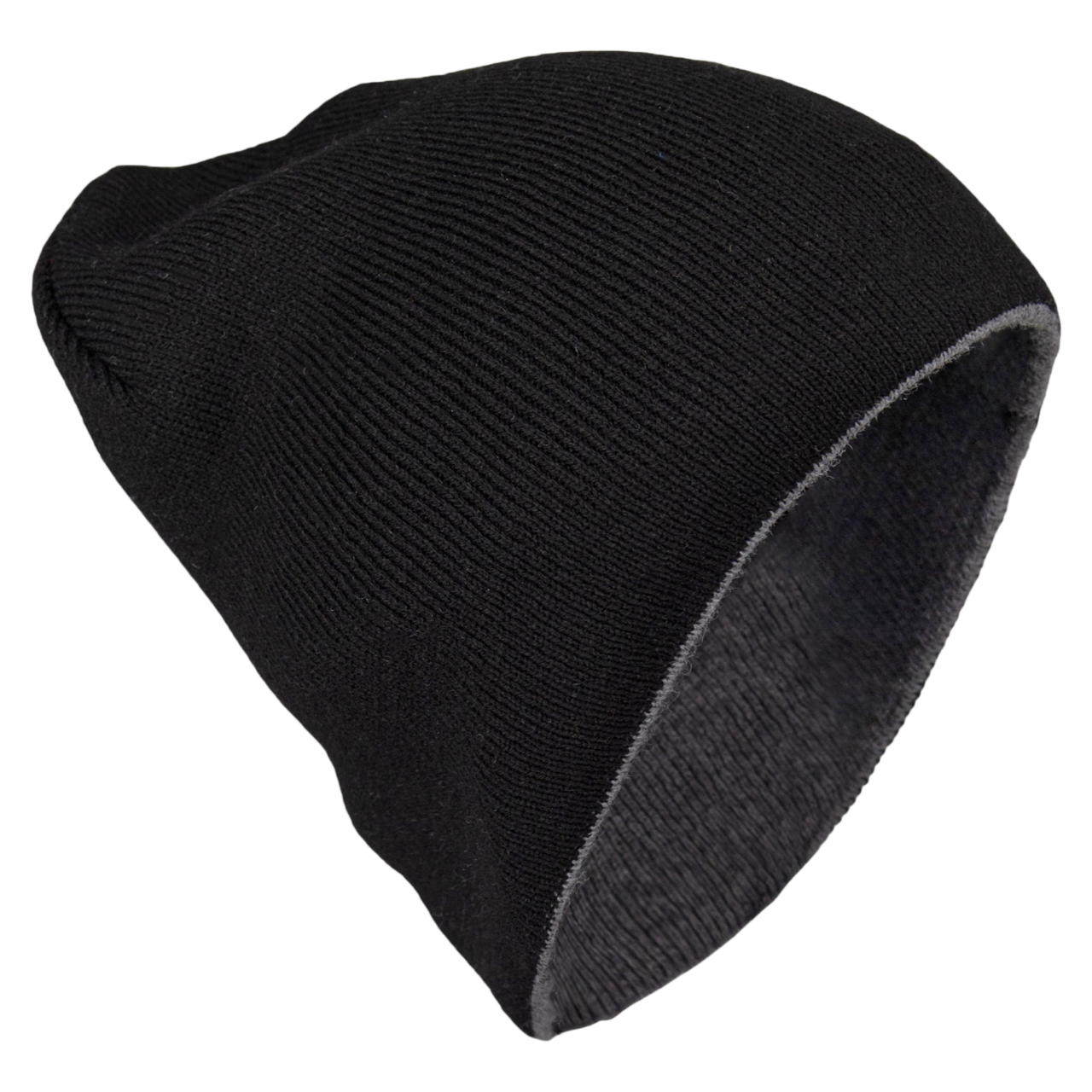 Шапка Brodeks Regular Fleece Lining, т. серый
