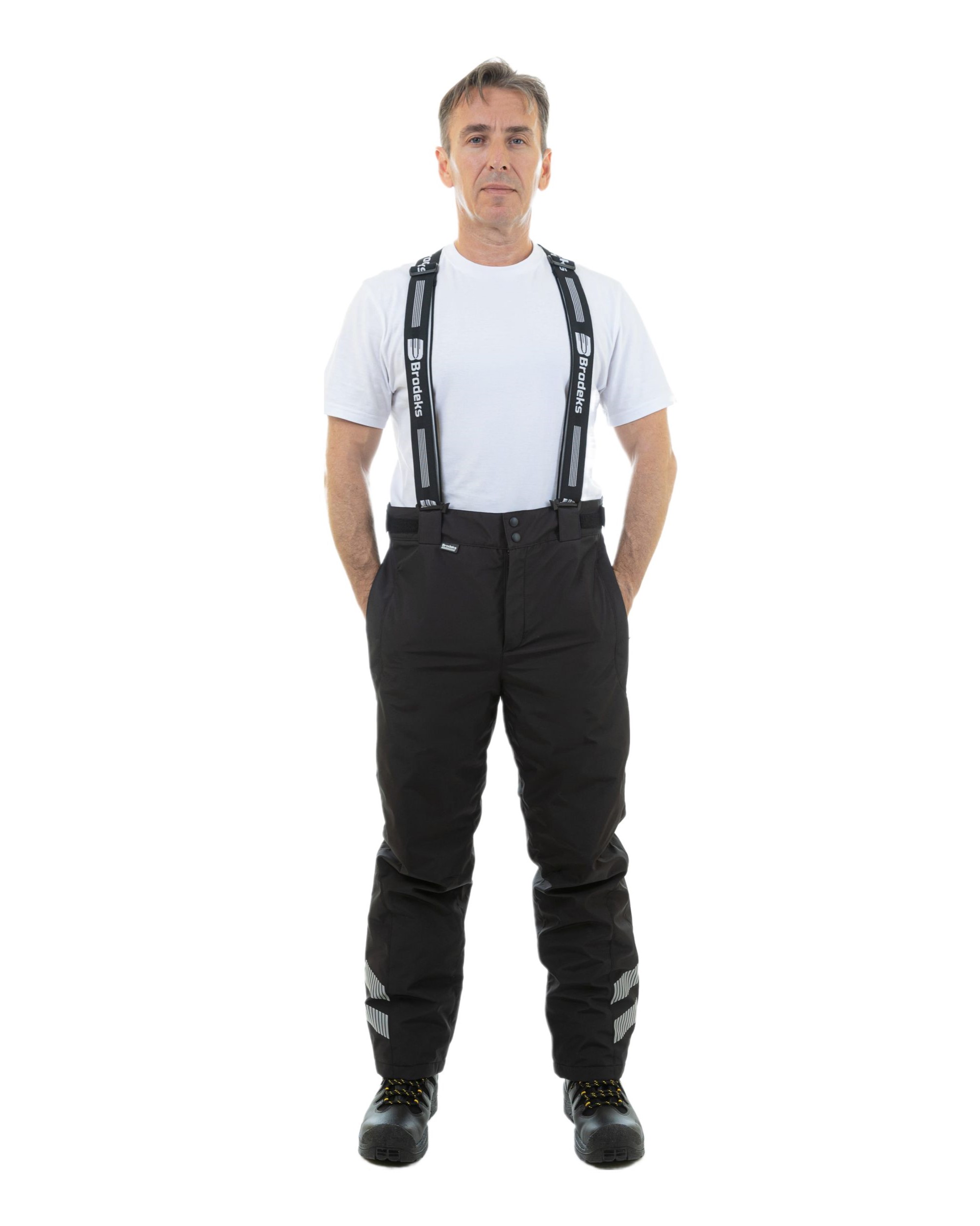 Брюки Brodeks KW 306 утепленные, черный