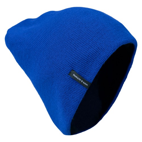 Шапка Brodeks Light Bicolor, синий/василек