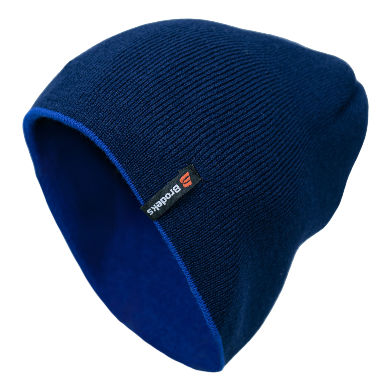 Шапка Brodeks Light Bicolor, синий/василек