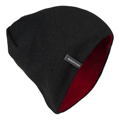 Шапка Brodeks Light Bicolor, красный/черный